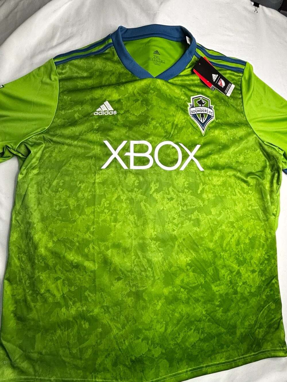 Adidas Seattle Sounders FC Jersey Size 2XL Xbox MLS Soccer